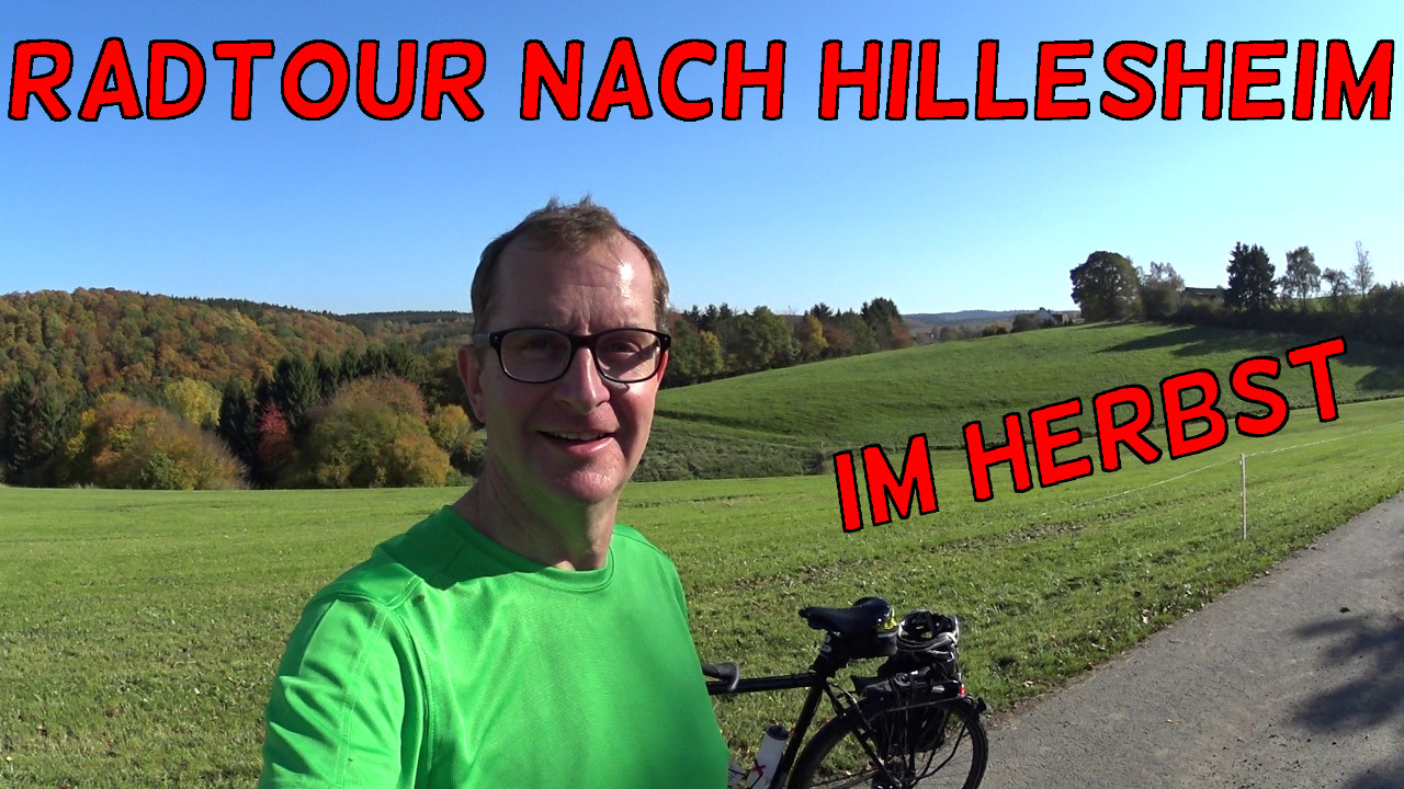 Radtour nach Hillesheim, Eifel. Im Herbst